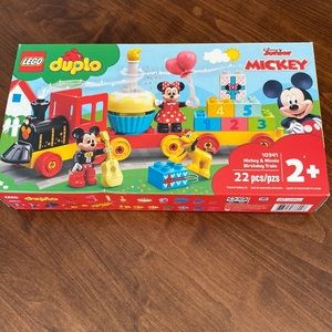 Lego Duplo Mickey and Minnie Birthday train